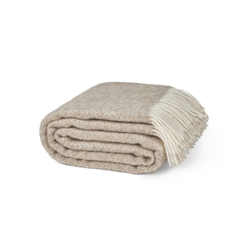 Hope pledd i beige fra Elvang