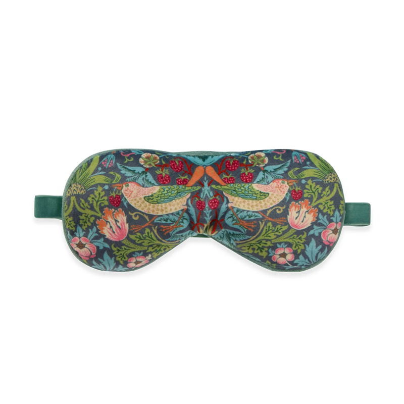 Øyemaske-eye-mask-william-morris-lavendel-velvære-sovemaske-et-hjem-produktbilde
