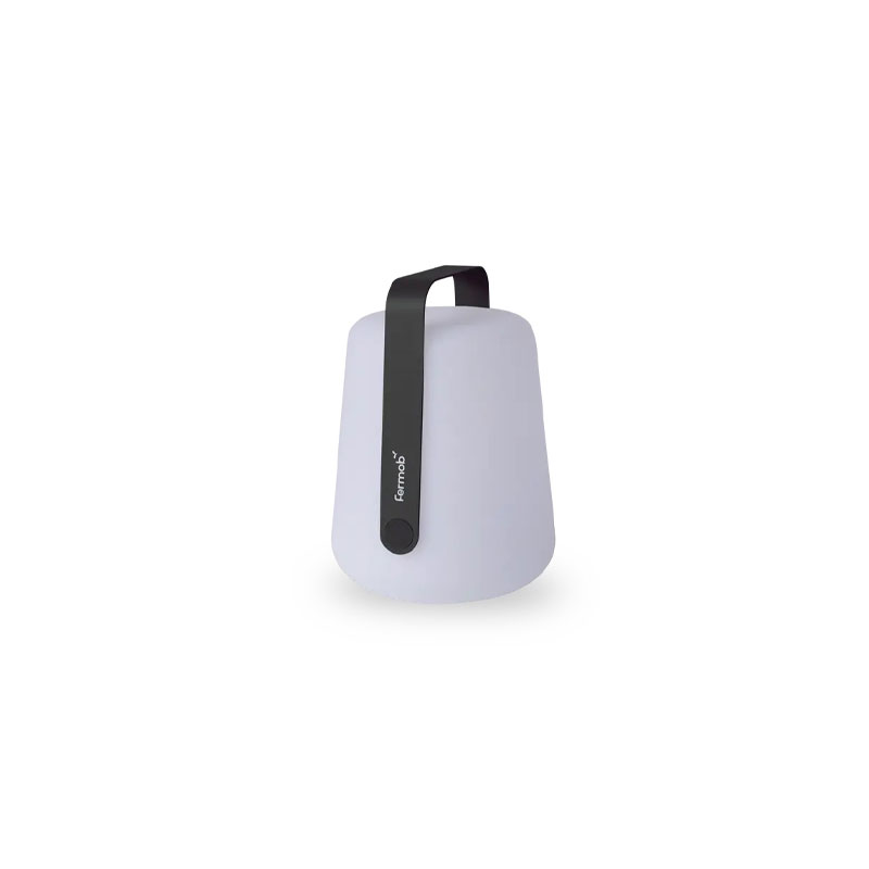 balad oppladbar lampe i anthracite fra fermob