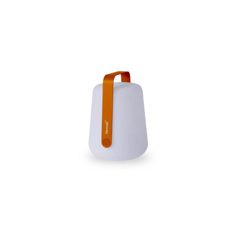balad oppladbar lampe i orange fra fermob