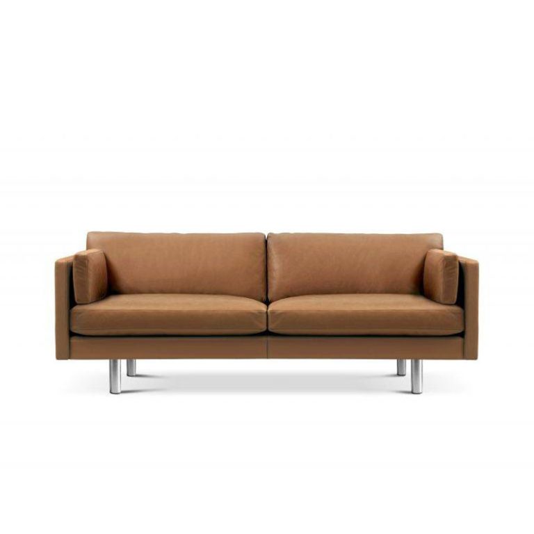 classic 3-seter sofa I cognac skinn fra saxo living