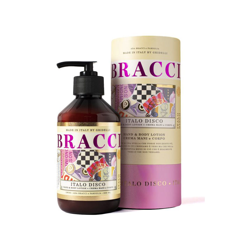 Italo Disco lotion I duften italo disco fra bracci