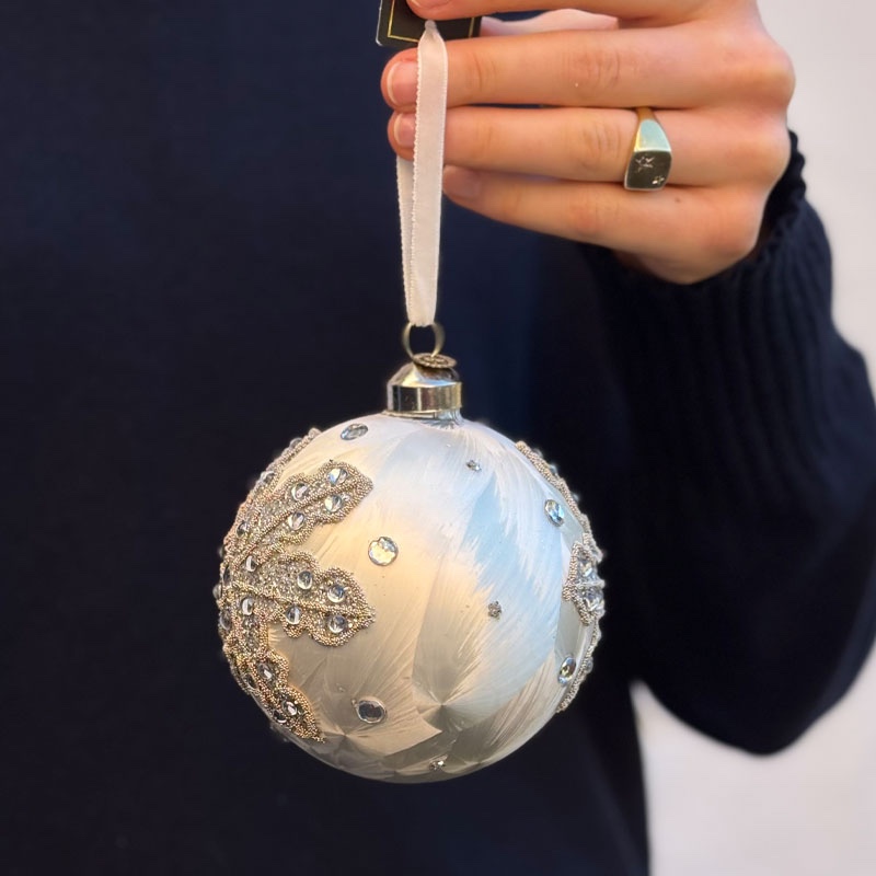 julekule hvit fra filipiniana