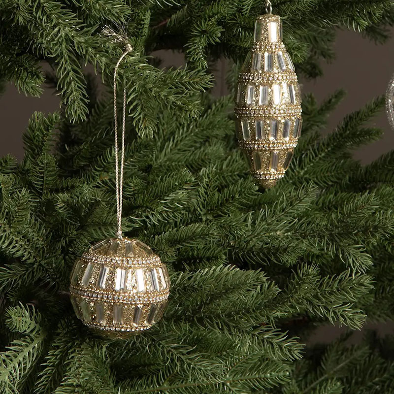 julekule shimmer rund fra alot