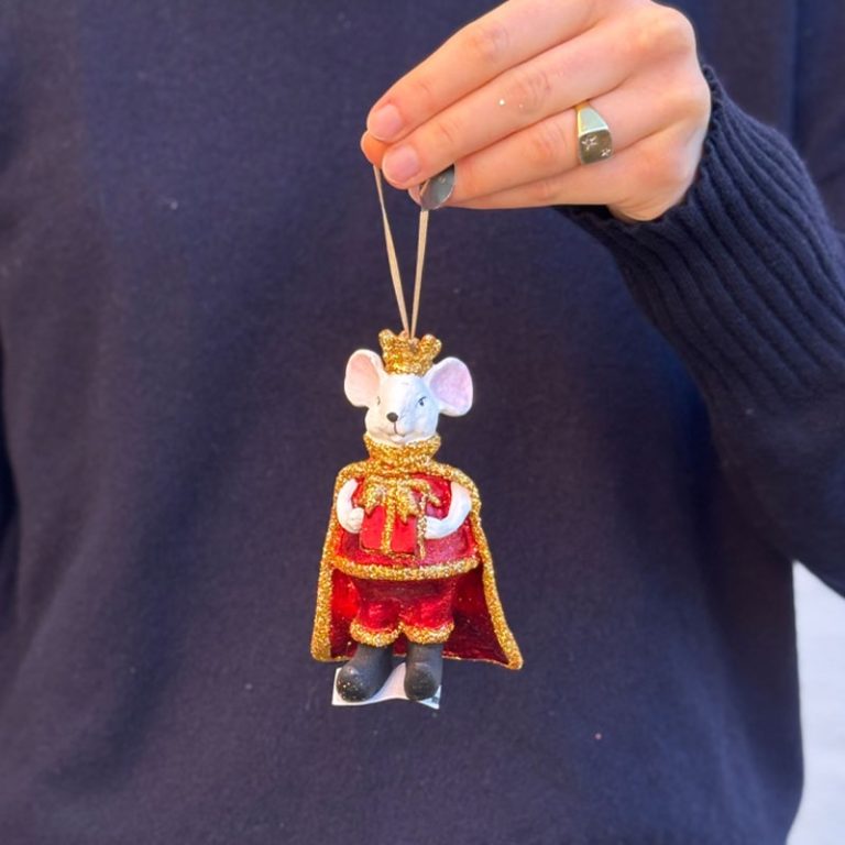 juleornamnet dronningmus fra filipiniana