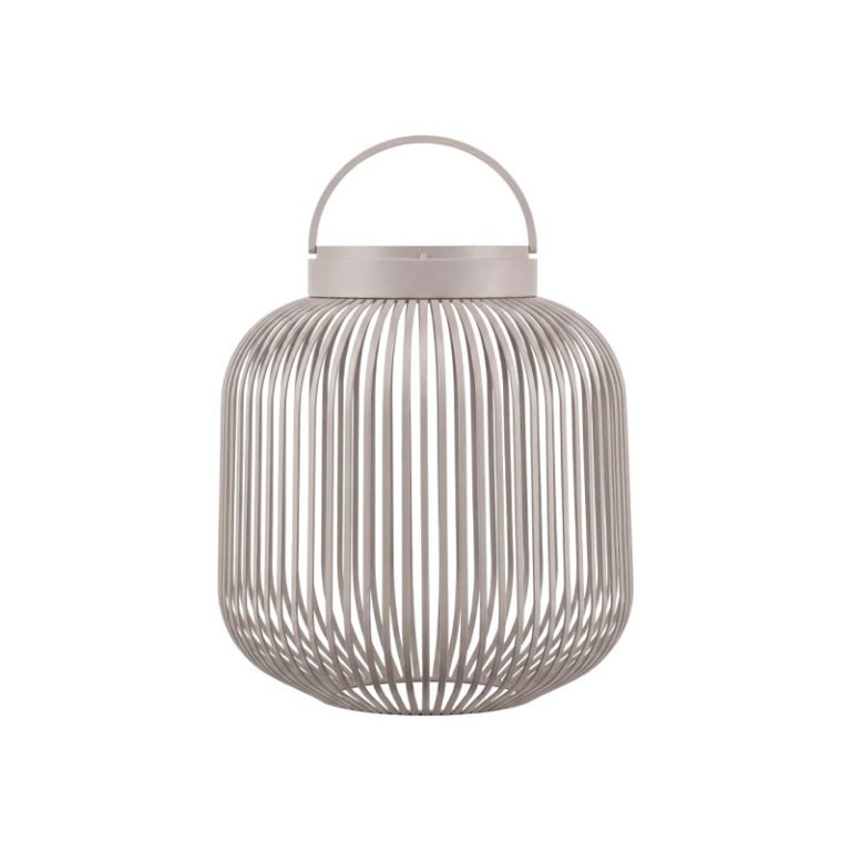 lito led utelampe i beige fra blomus