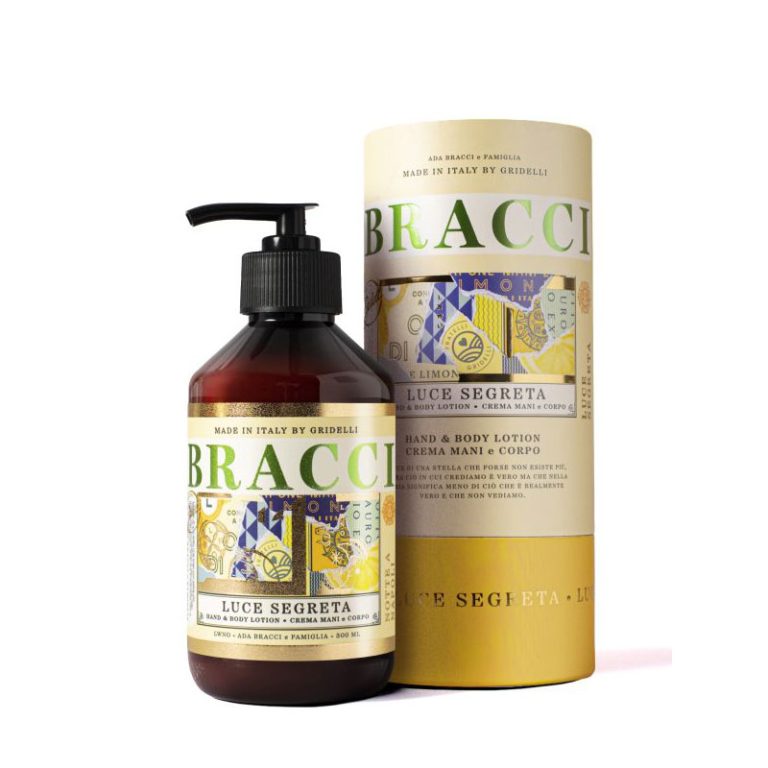 hånd og kroppskrem i duften Luce segreta lotion fra bracci