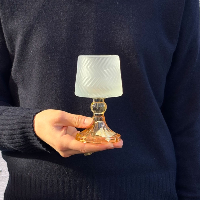 telysholder oker og opal fra edg