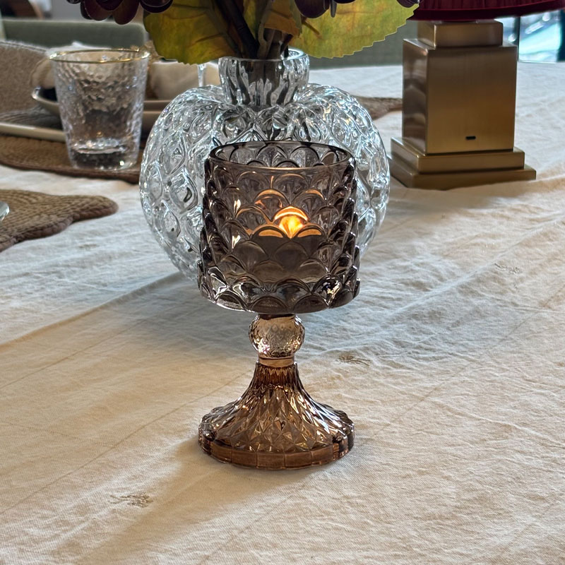 telysholder I rose og rose fra edg