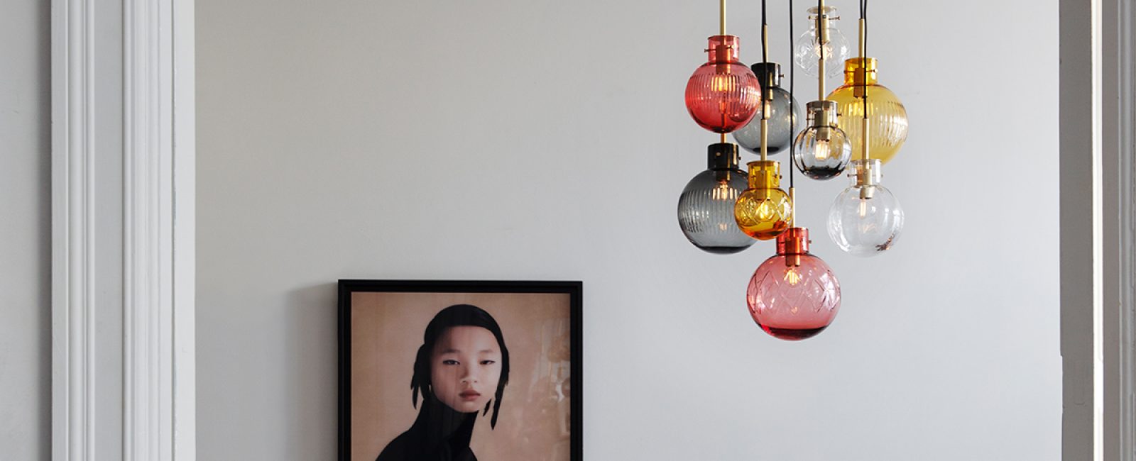 Krystallkule fra Hadeland Glassverk